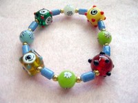Colorful Bumpy Bead Bracelet