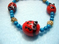 Lady Bug Bracelet